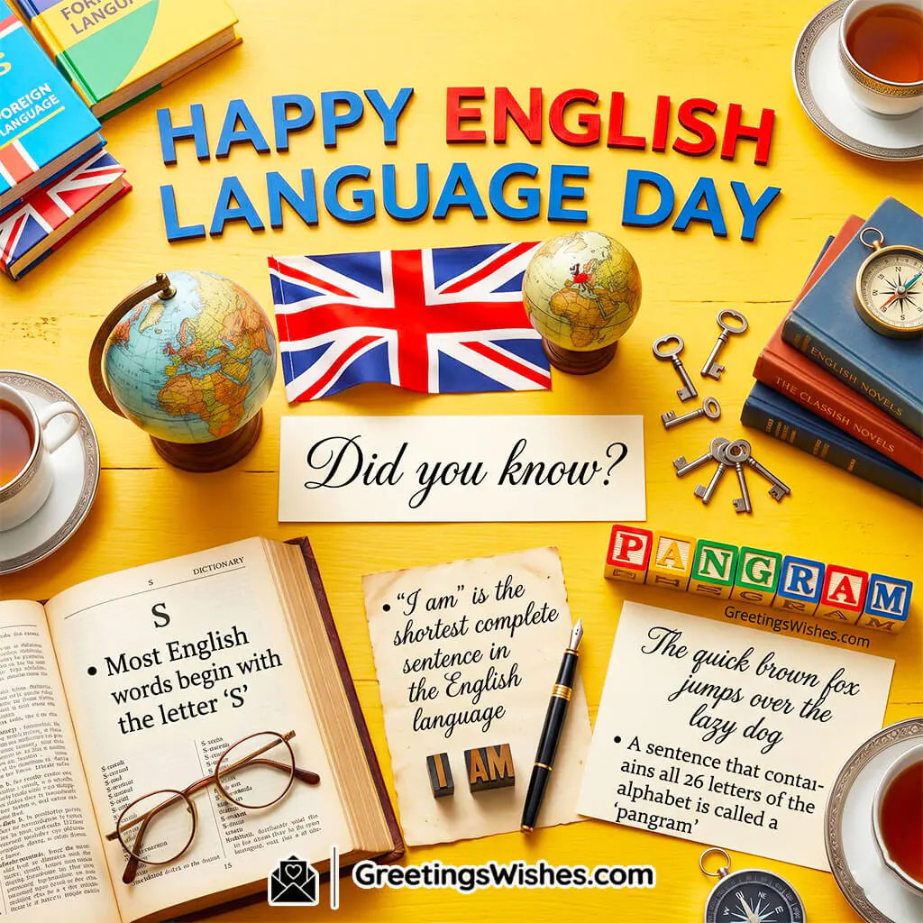 English Day Greetings