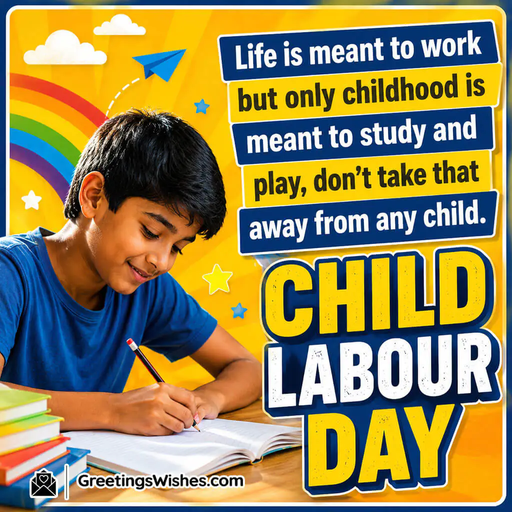 Child Labour Day Poster