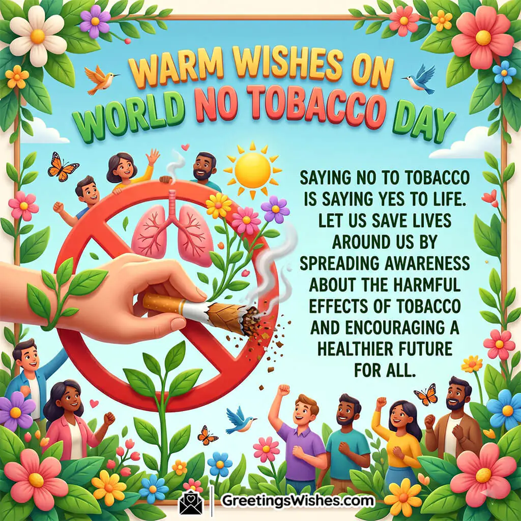 World No Tobacco Day Poster