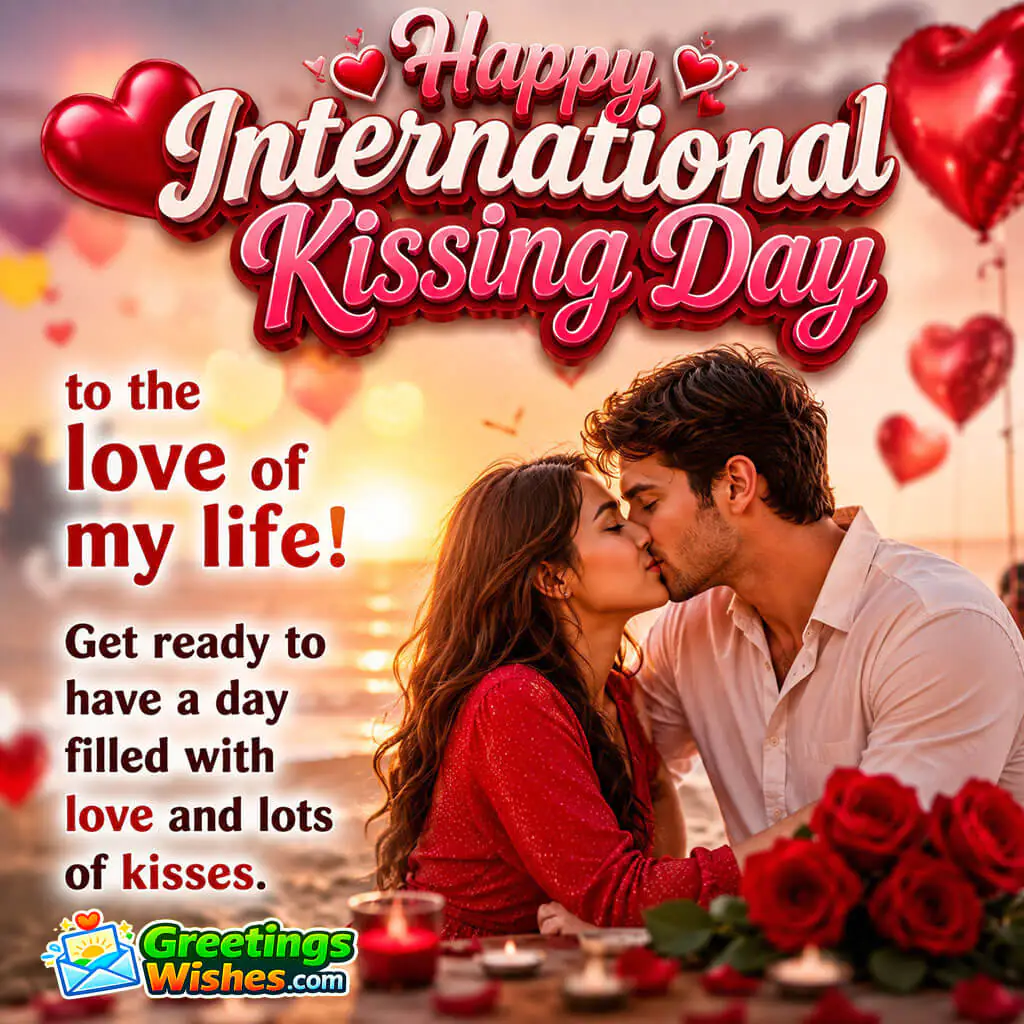 International Kissing Day Wishes
