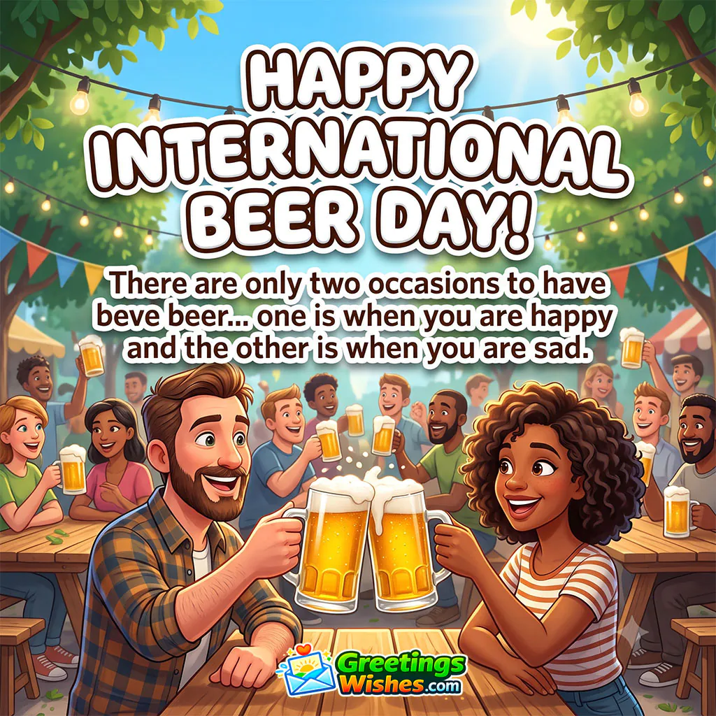 Happy International Beer Day Messages