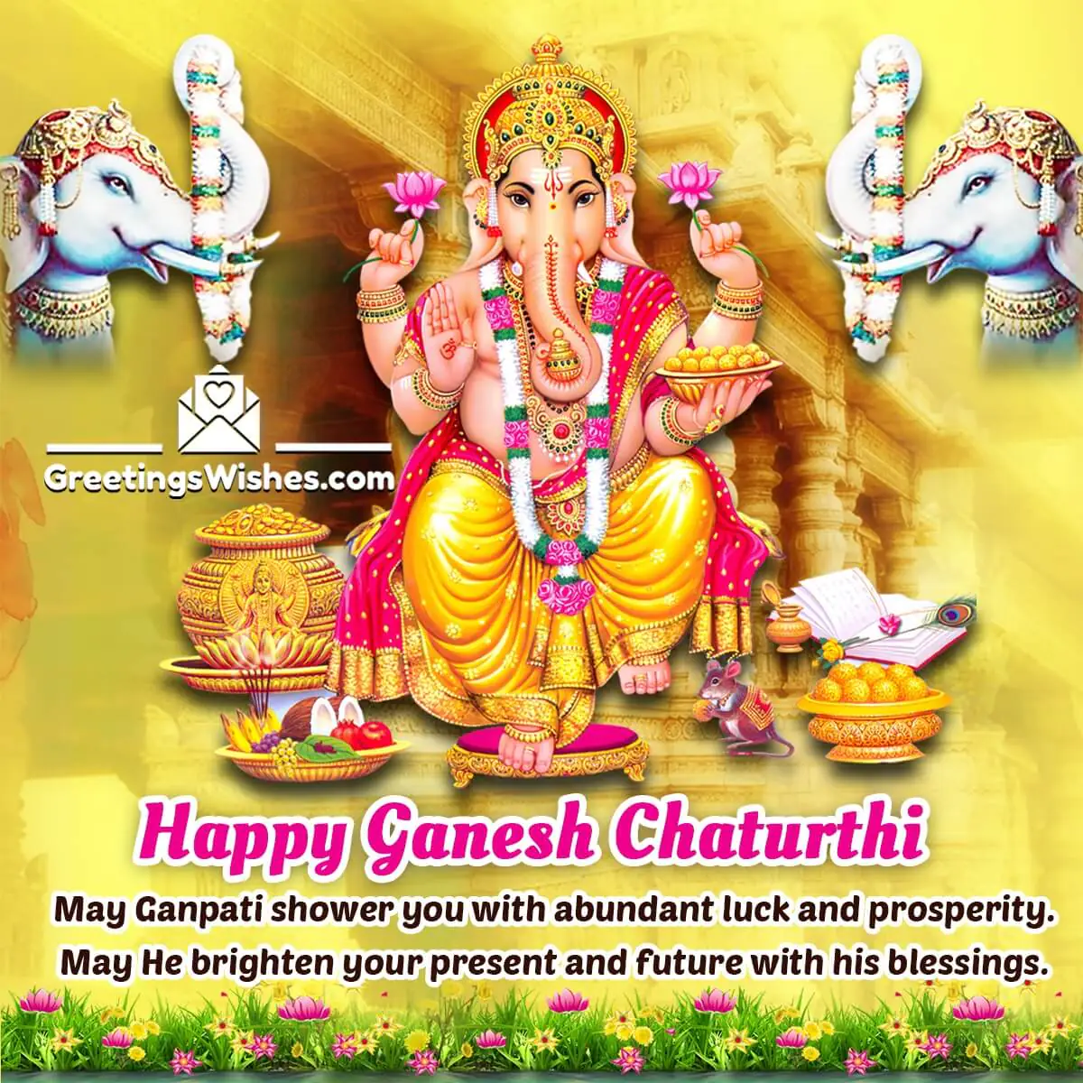 Happy Ganesh Chaturthi Wishes In English