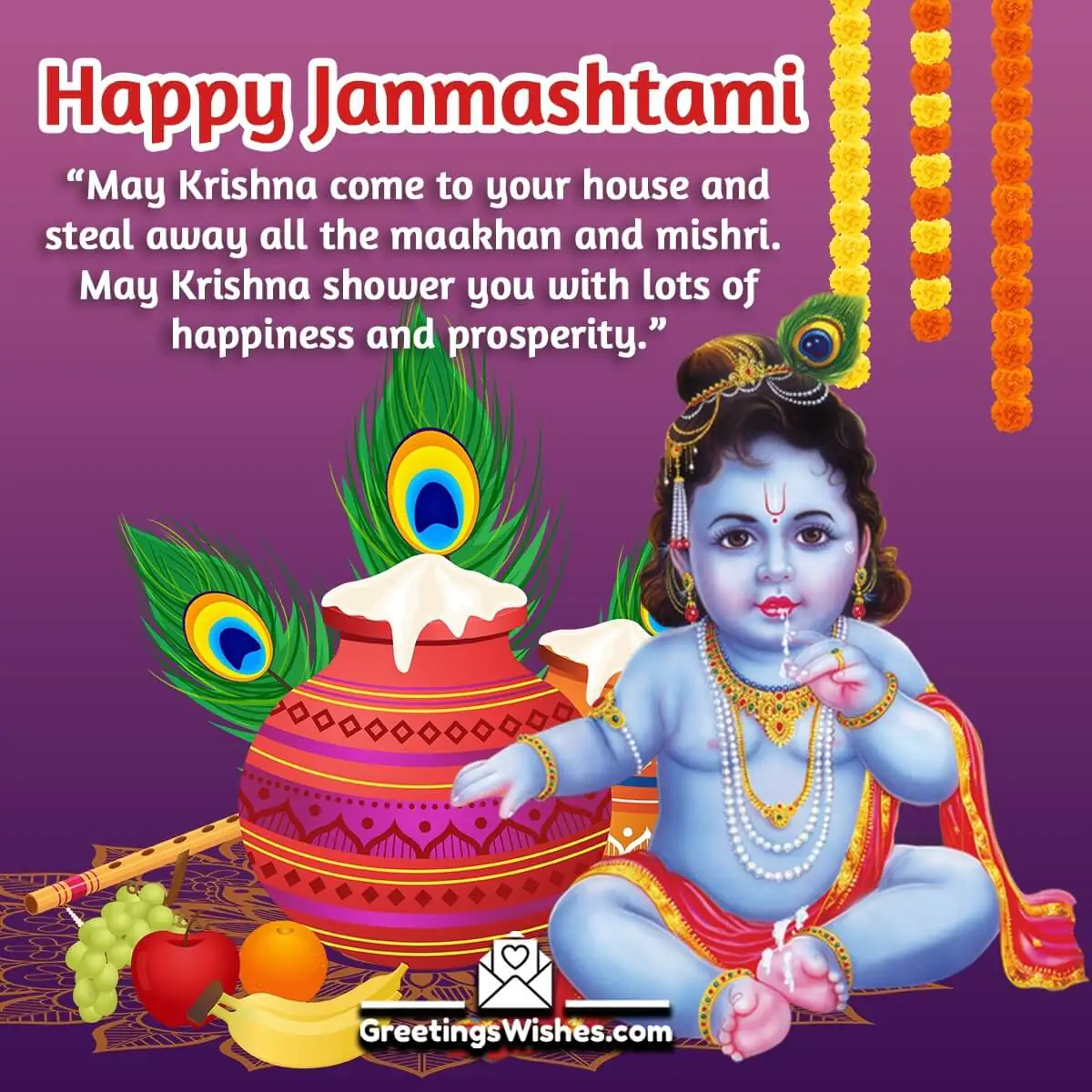 Happy Janmashtami Wishes