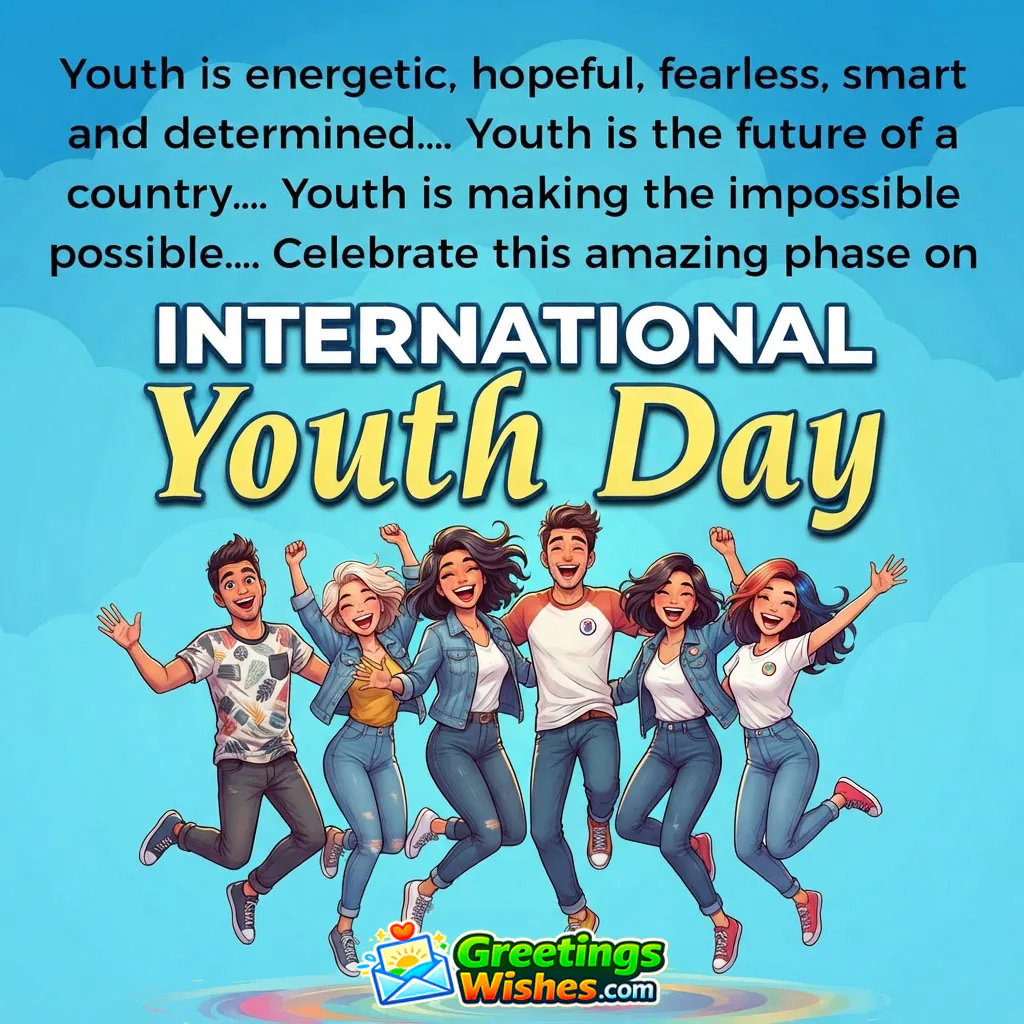 International Youth Day Whatsapp Status