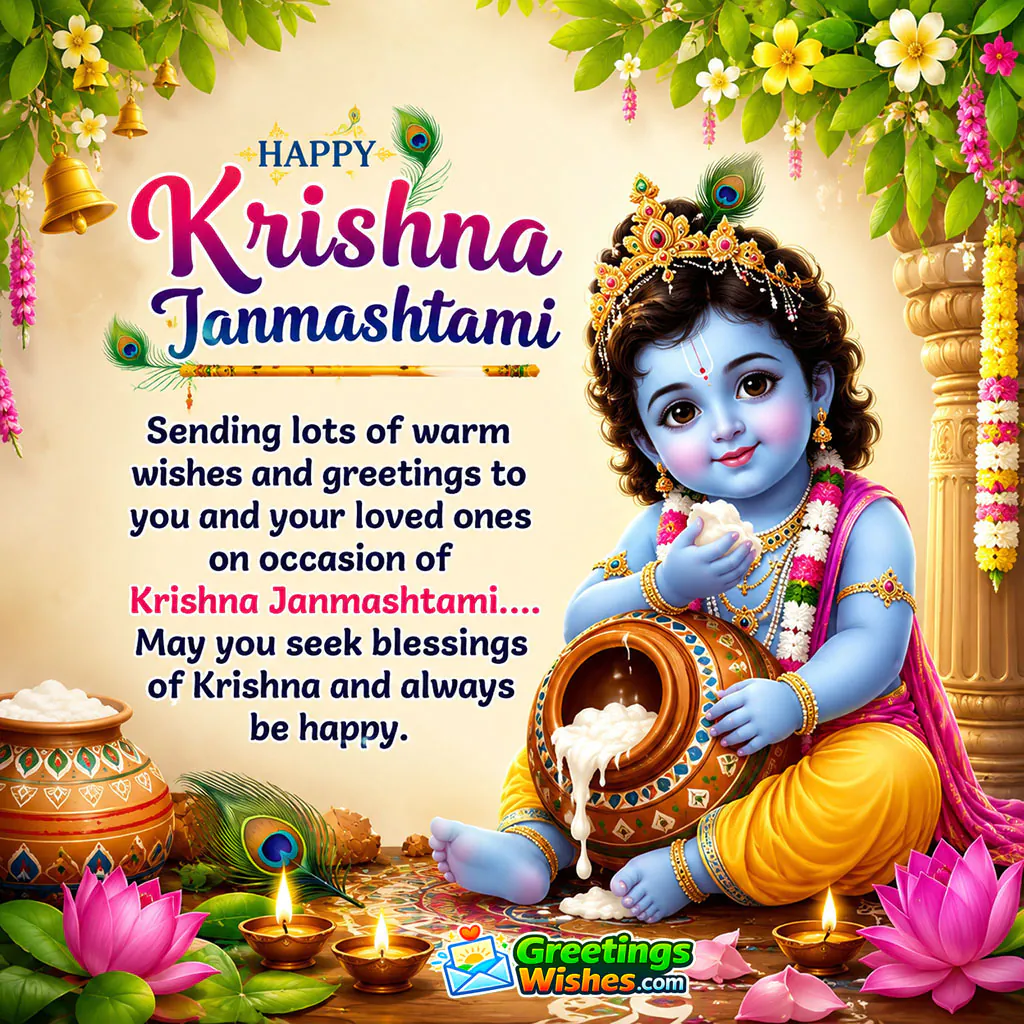 Krishna Janmashtami Wishes