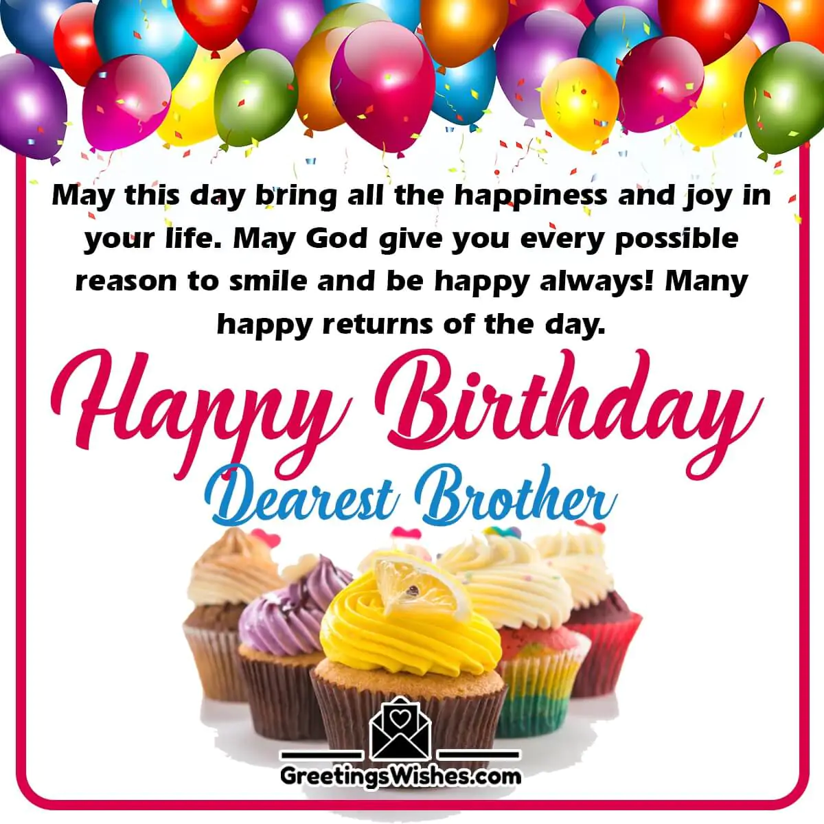 Happy Birthday Wishes For Brother