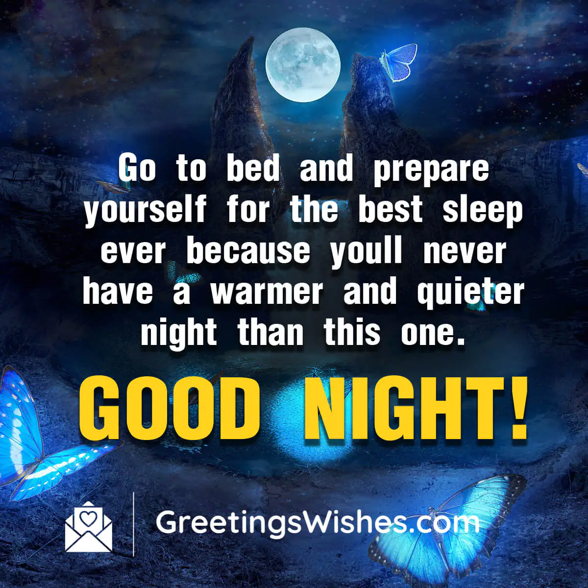 Good Night Wish Image