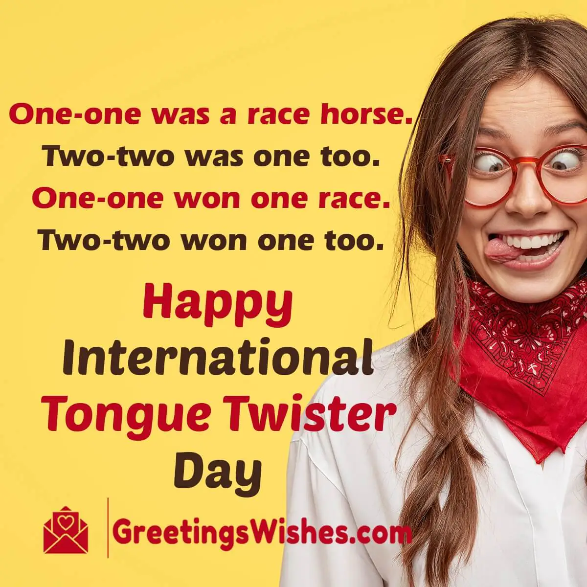 Happy International Tongue Twister Day Quote