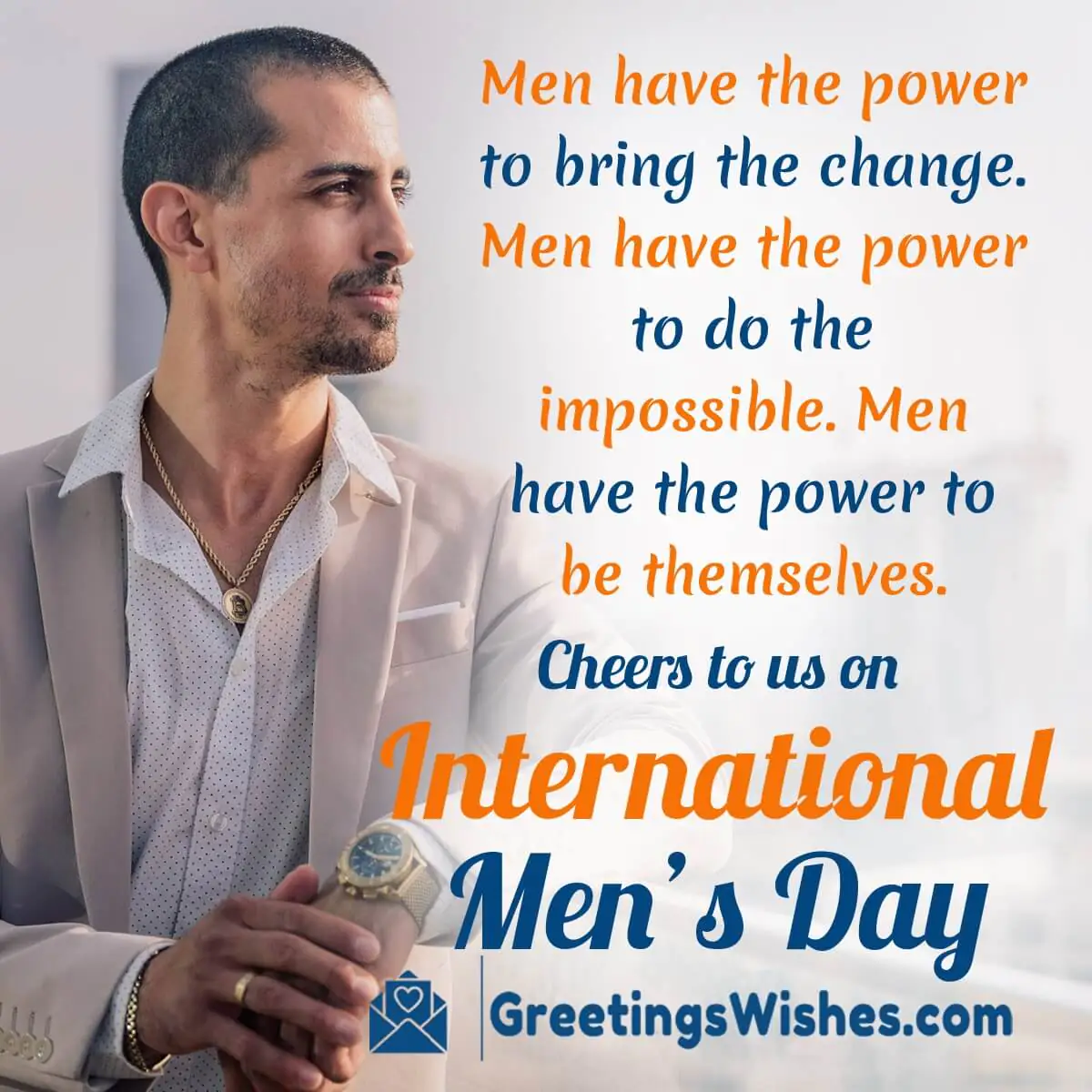 International Men’s Day Message