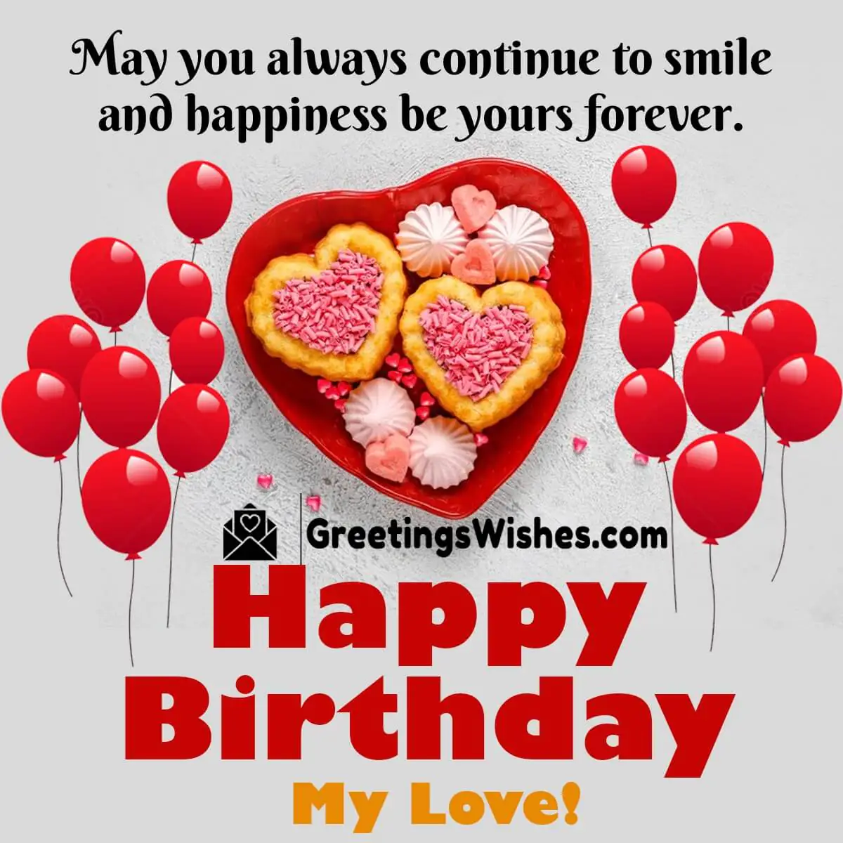 Happy Birthday To My Love