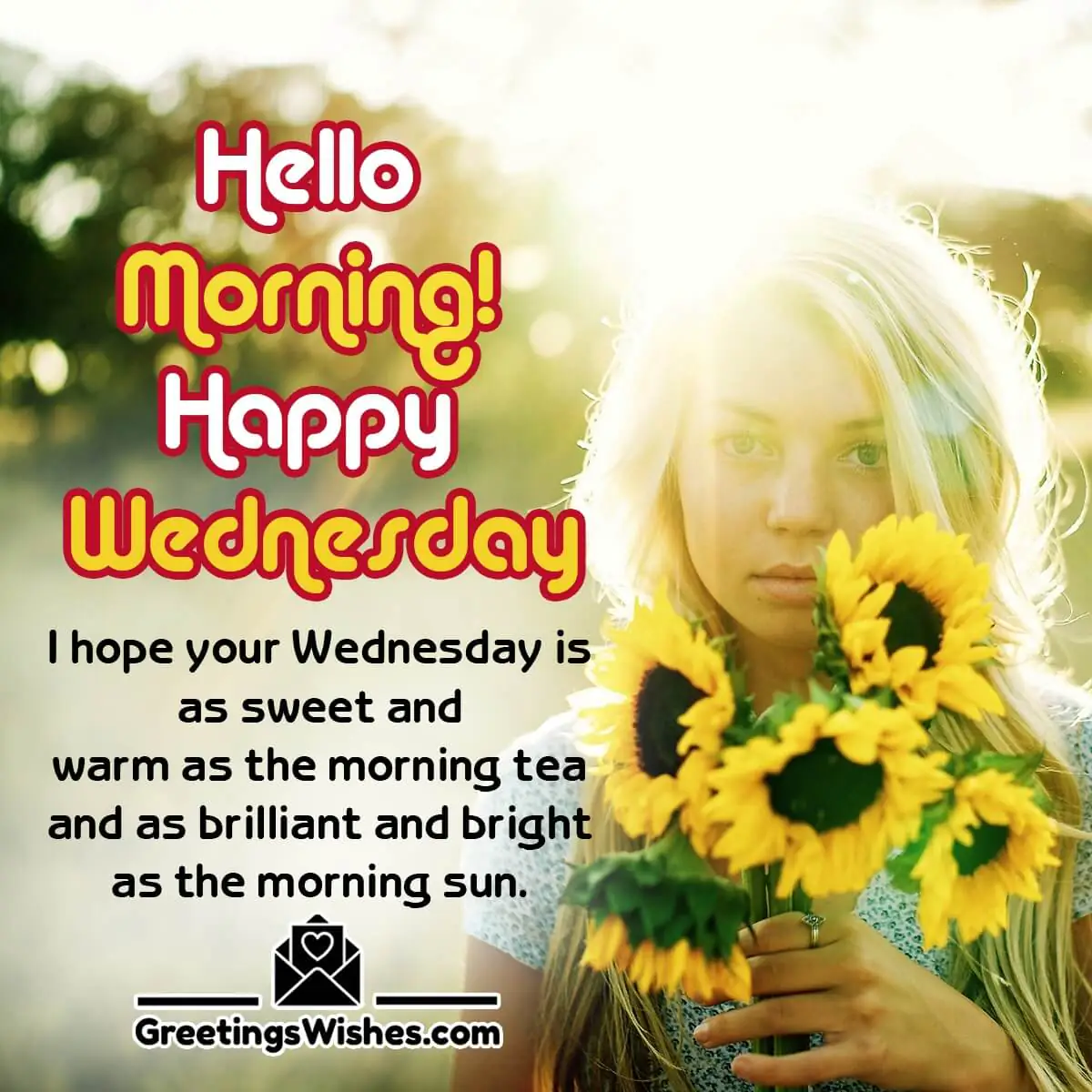 Hello Morning Happy Wednesday Wish