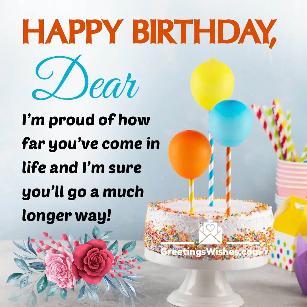 Inspirational Happy Birthday Wish
