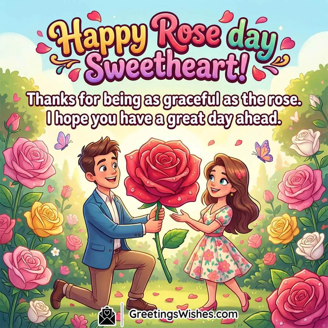 Happy Rose Day Sweetheart