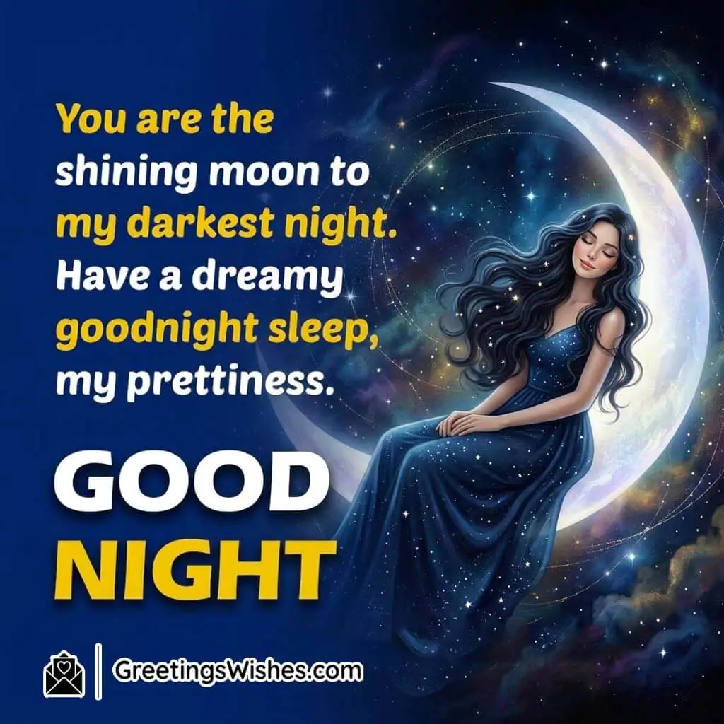 Good Night Messages For Pretty Wife