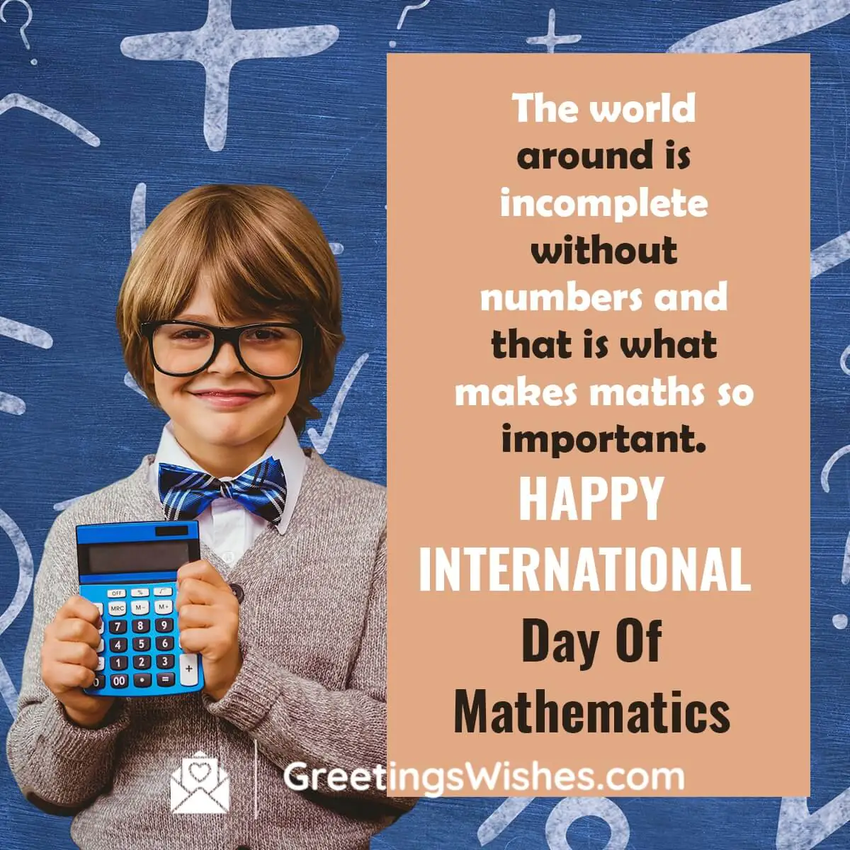 Happy International Day Of Mathematics