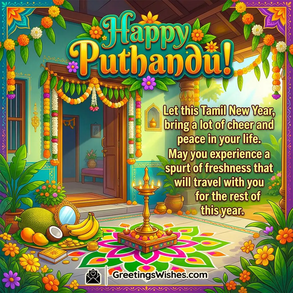 Happy Tamil New Year Wishes
