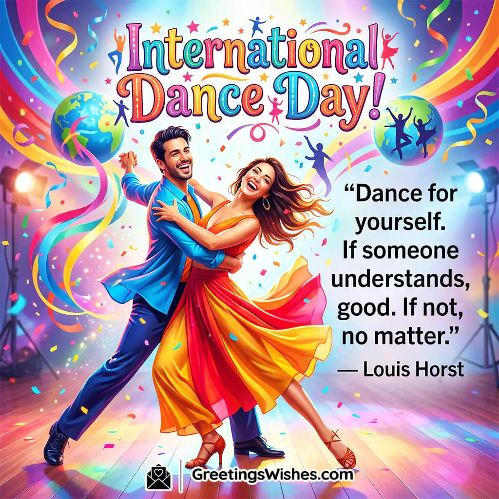 International Dance Day Message