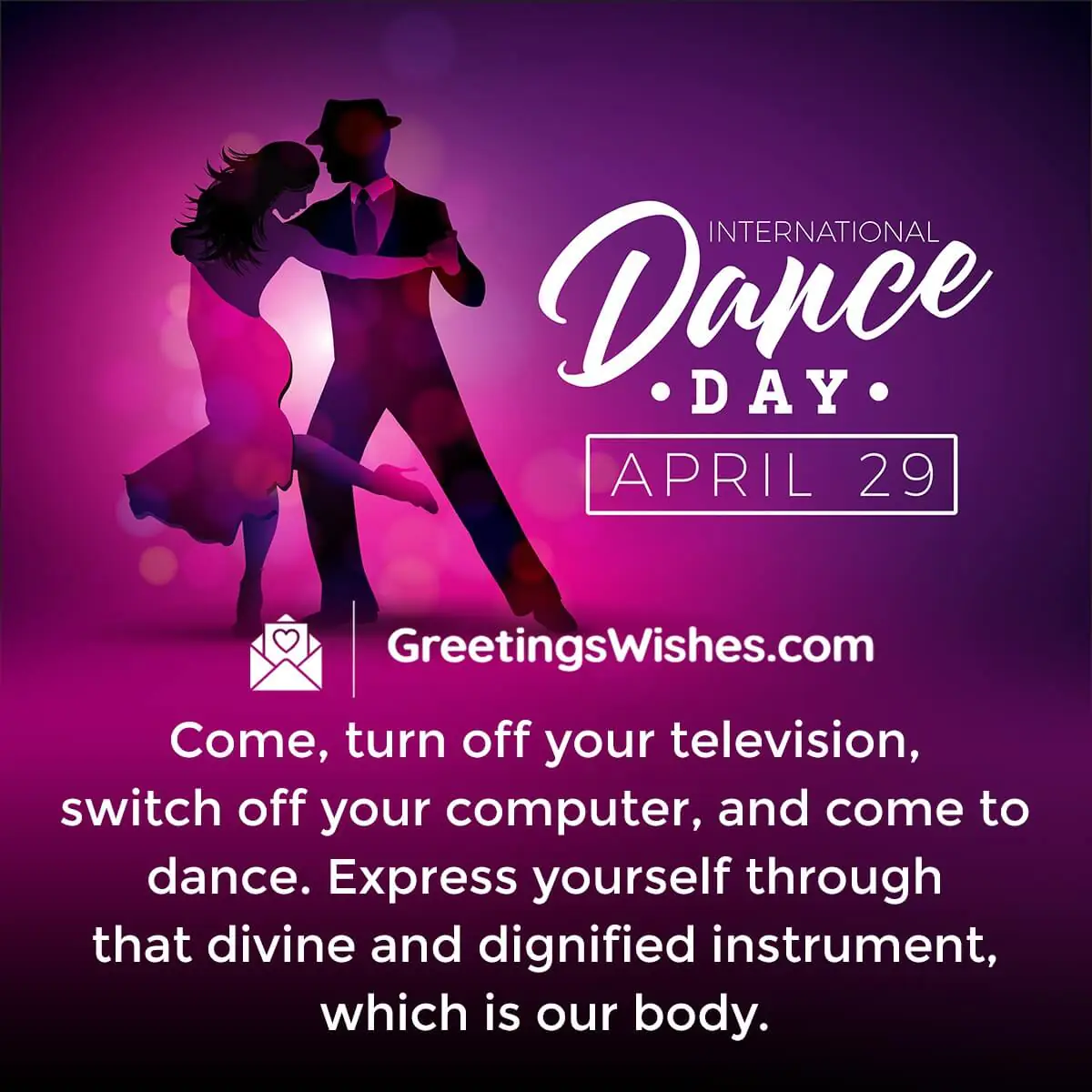International Dance Day Messages