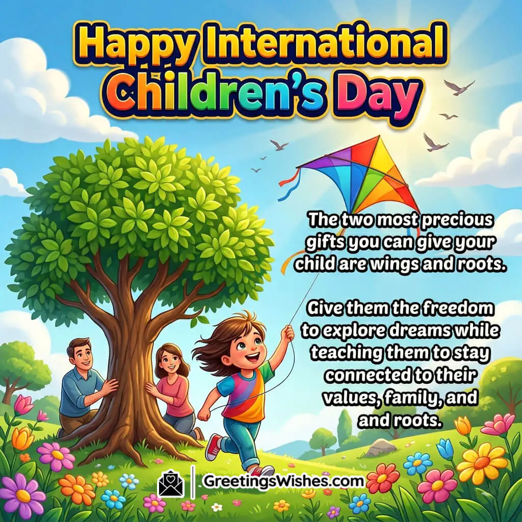 Happy International Children’s Day Message