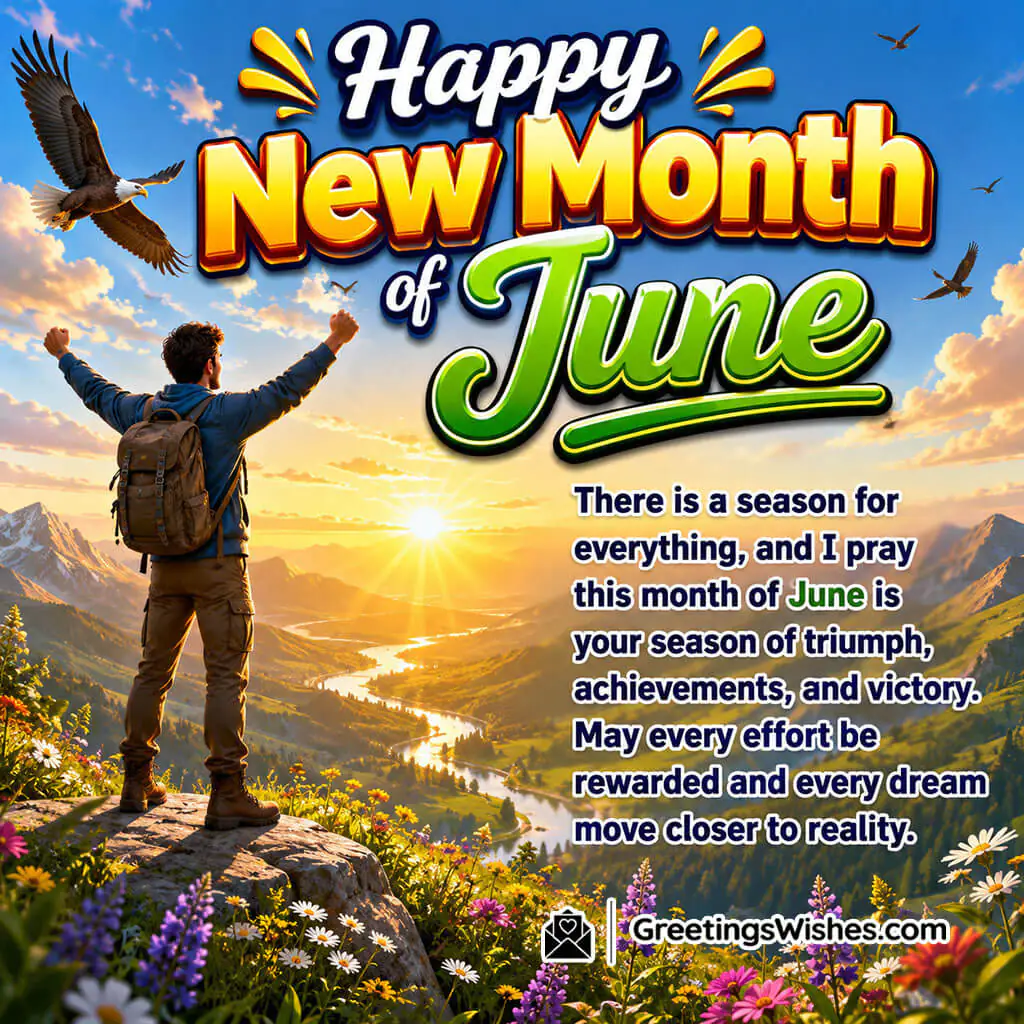 Happy June Month Greetings
