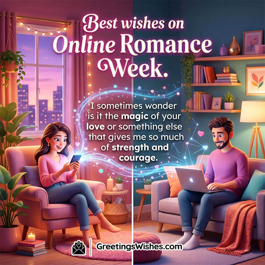 Online Romance Week Message For Girlfriend