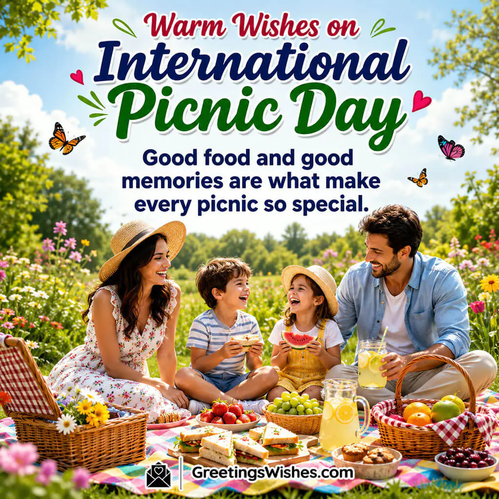 International Picnic Day Wishes