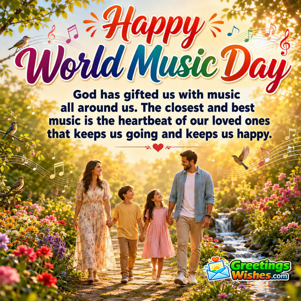 World Music Day Message