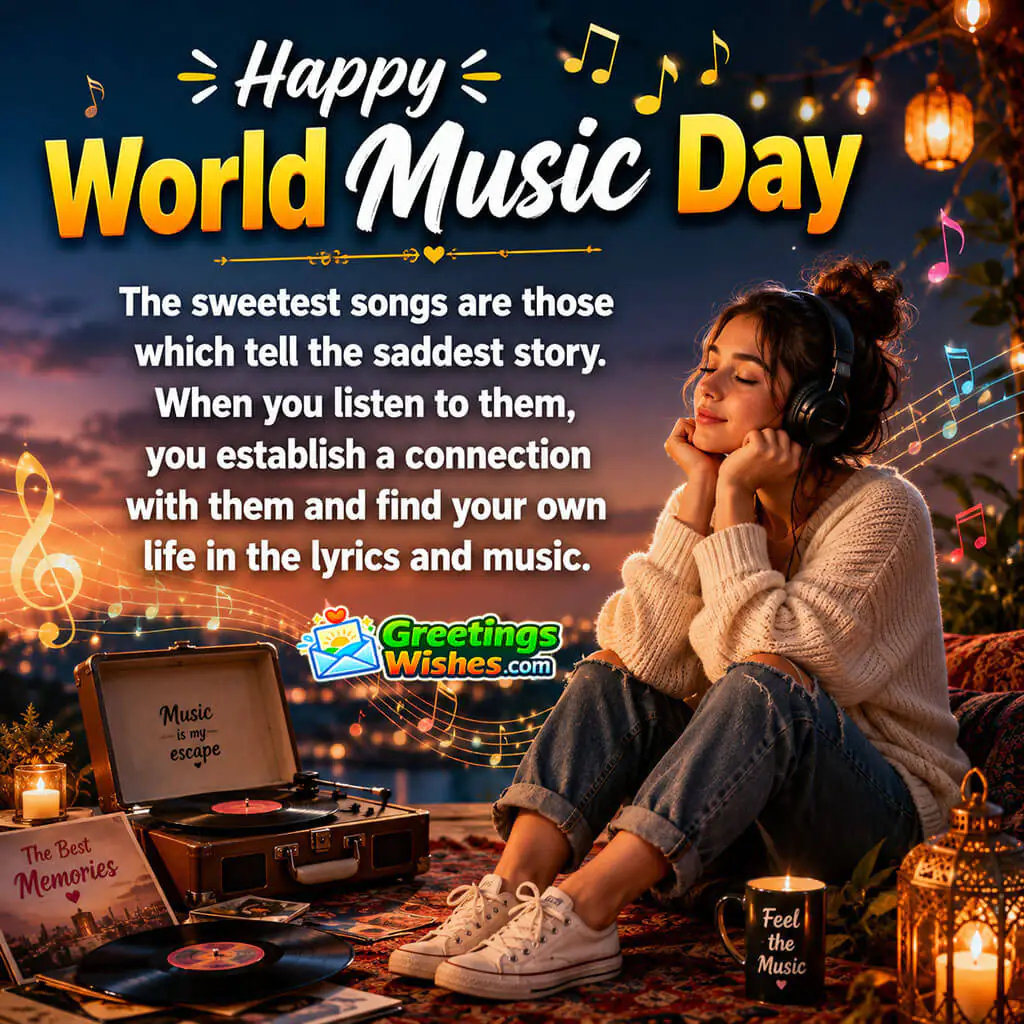 World Music Day Wishes Messages