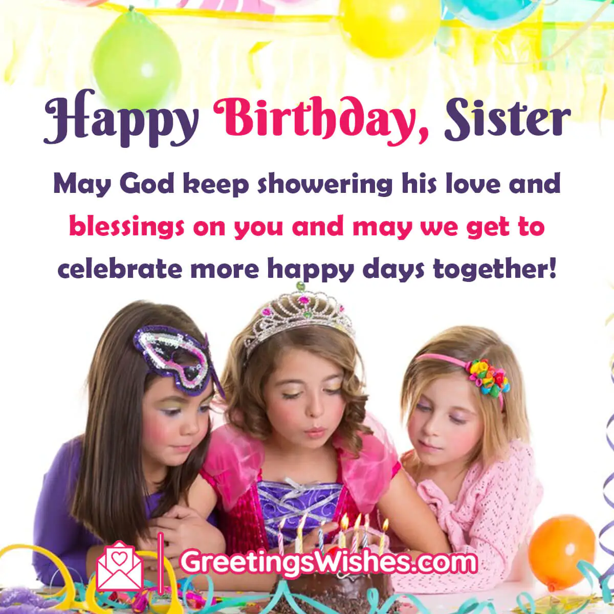 Happy Birthday Wishes For Sister