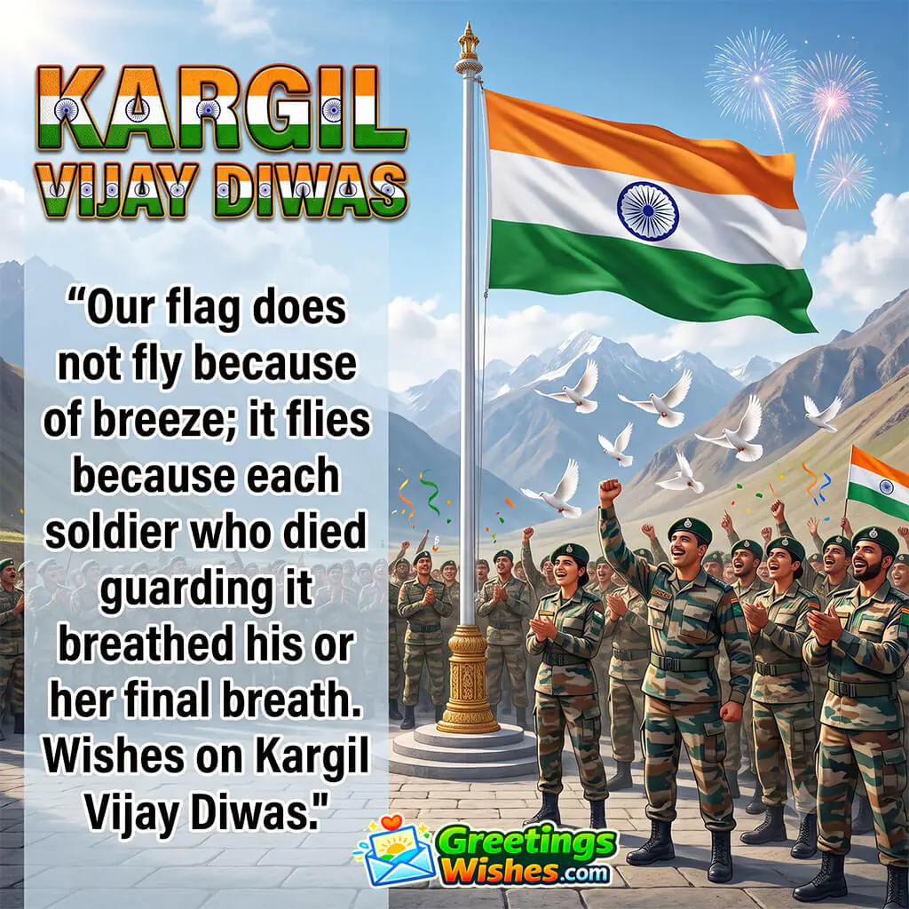 Kargil Vijay Diwas Wishes Messages