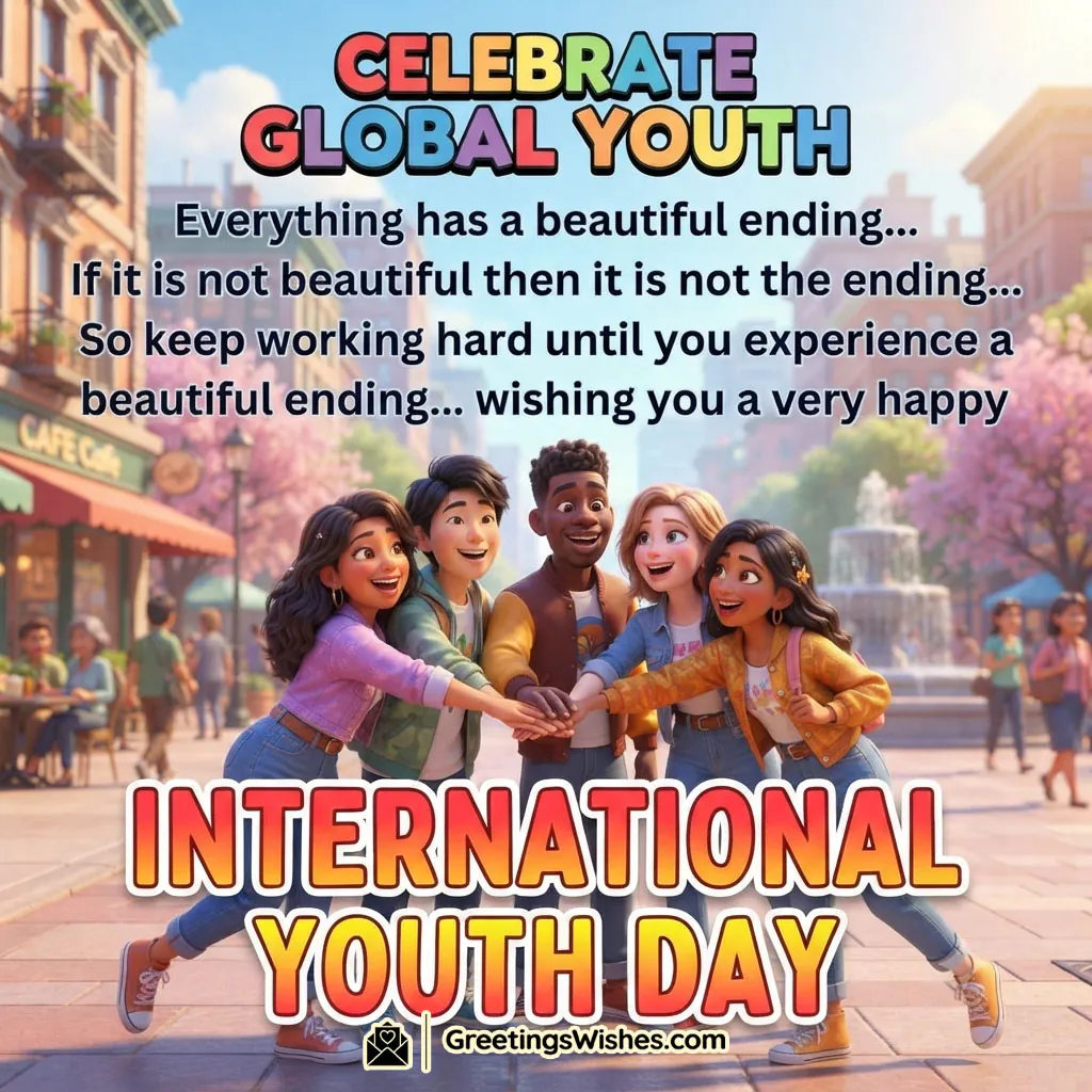 Happy International Youth Day Wishes Wish Message