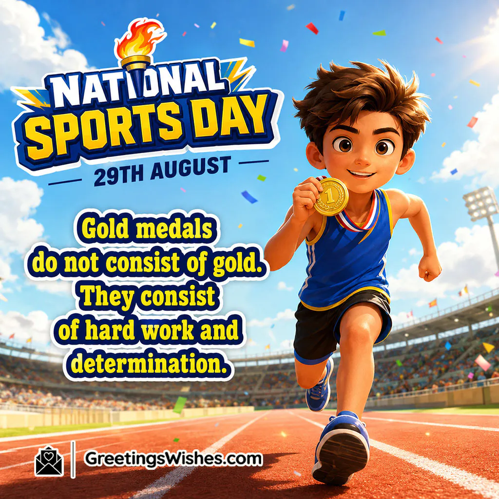National Sports Day Message