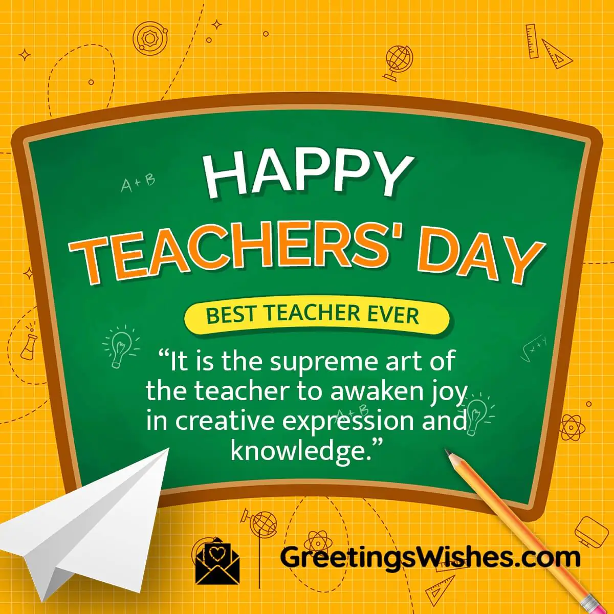 Happy Teachers Day Quote Image