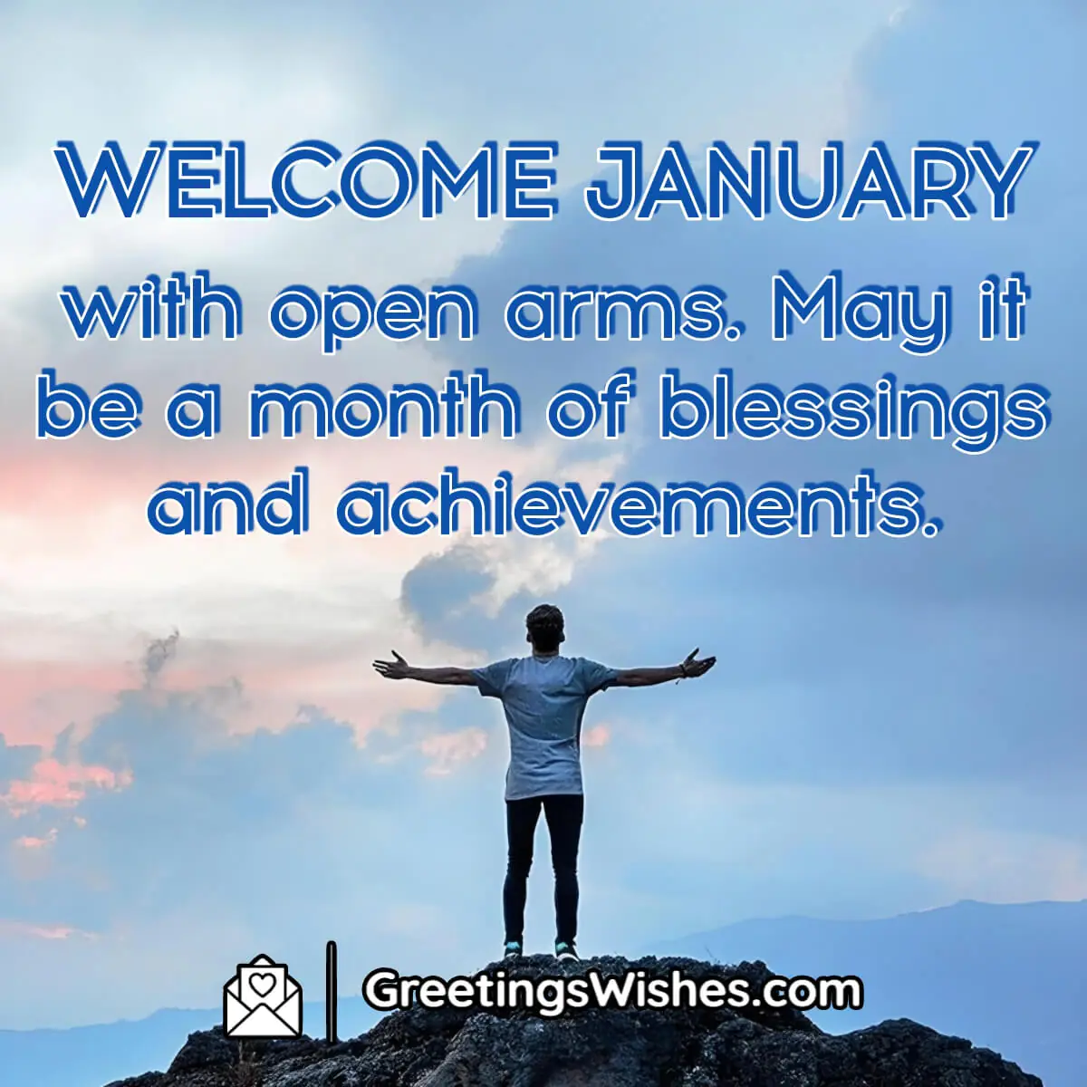 Welcome January Blessings