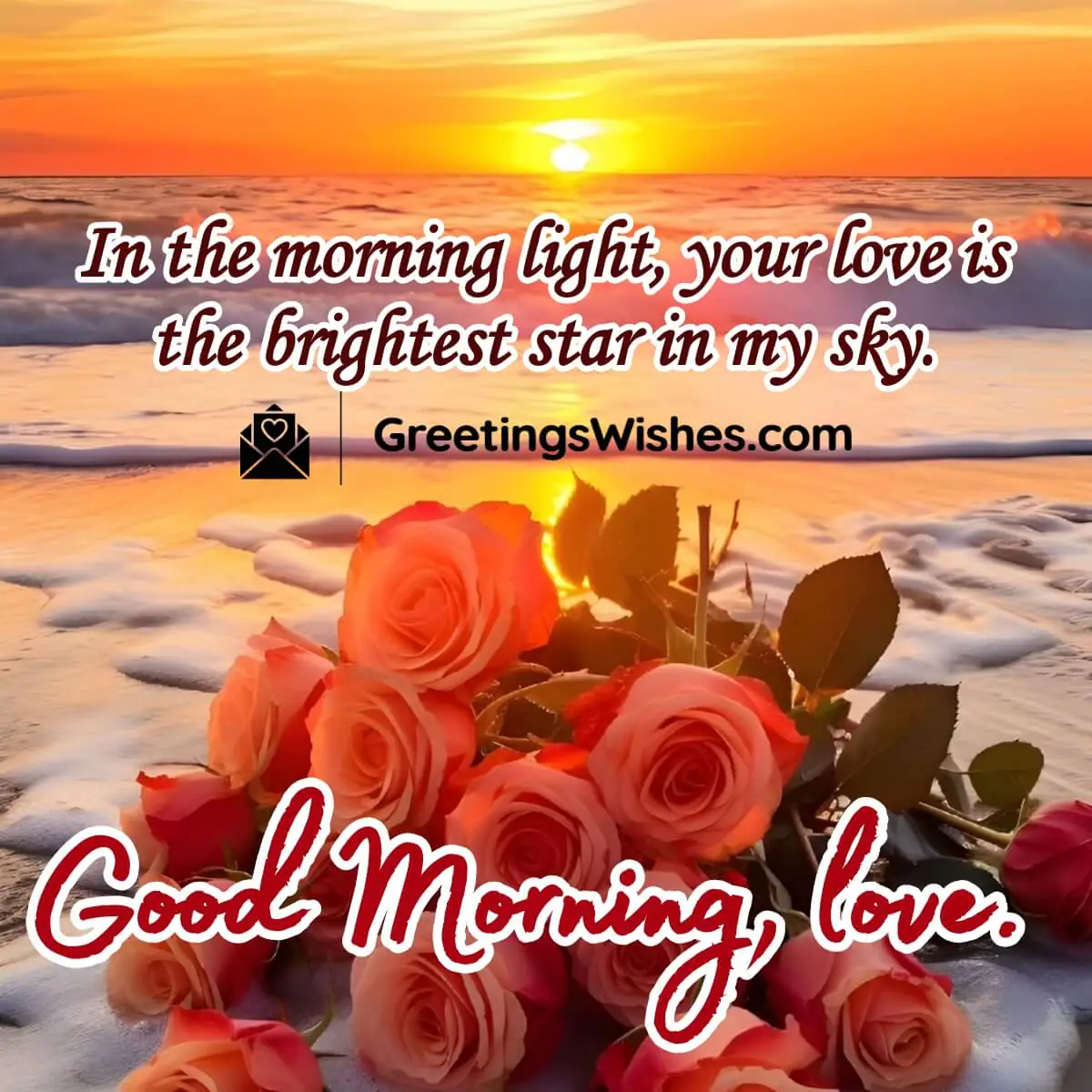 Good Morning Love Quote Picture