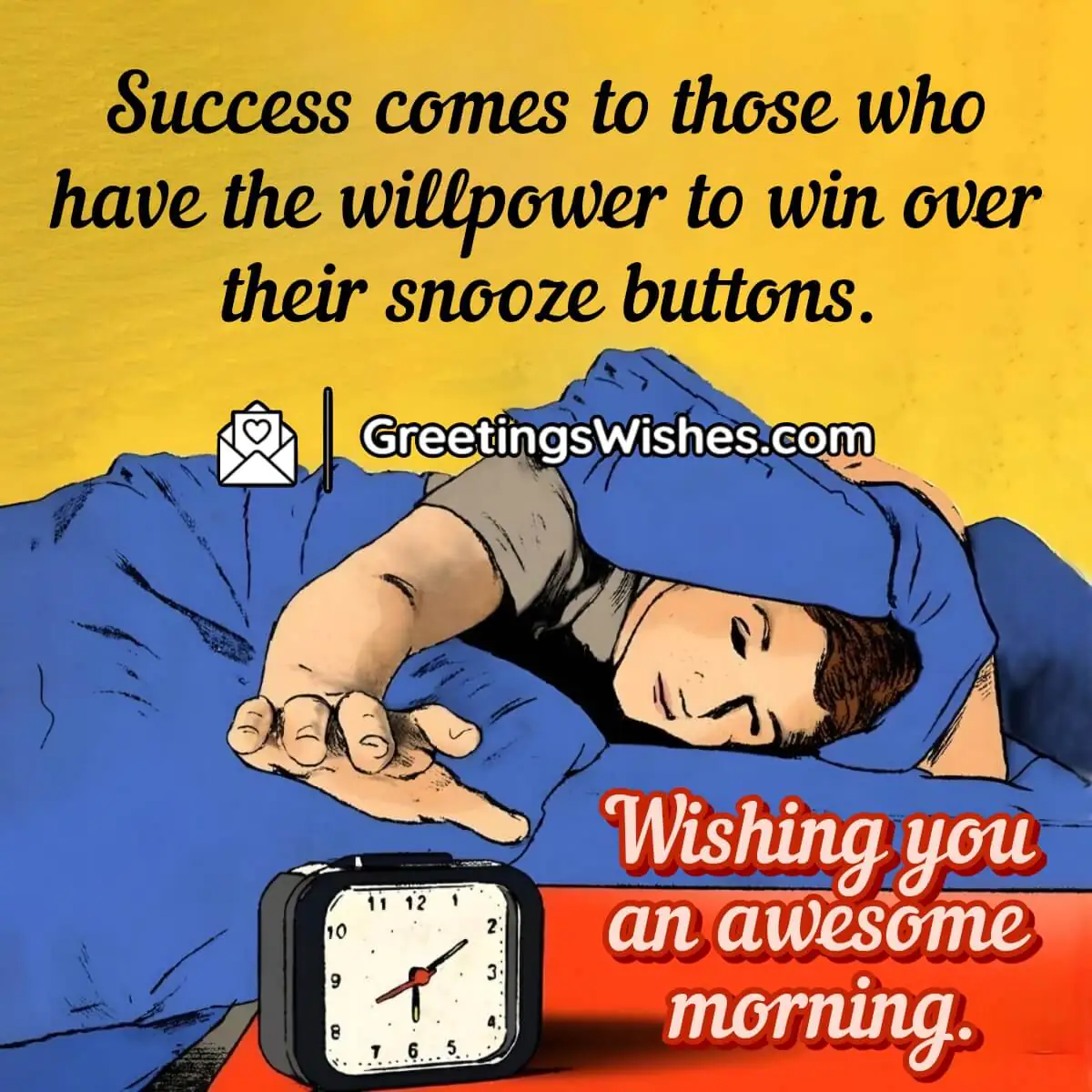 Wishing You An Awesome Morning