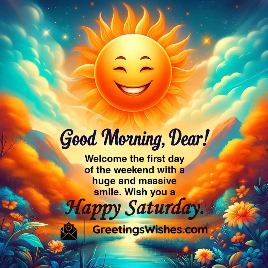 Good Morning Saturday Morning Wish