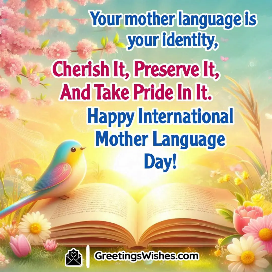 Happy International Mother Language Day Wish Image