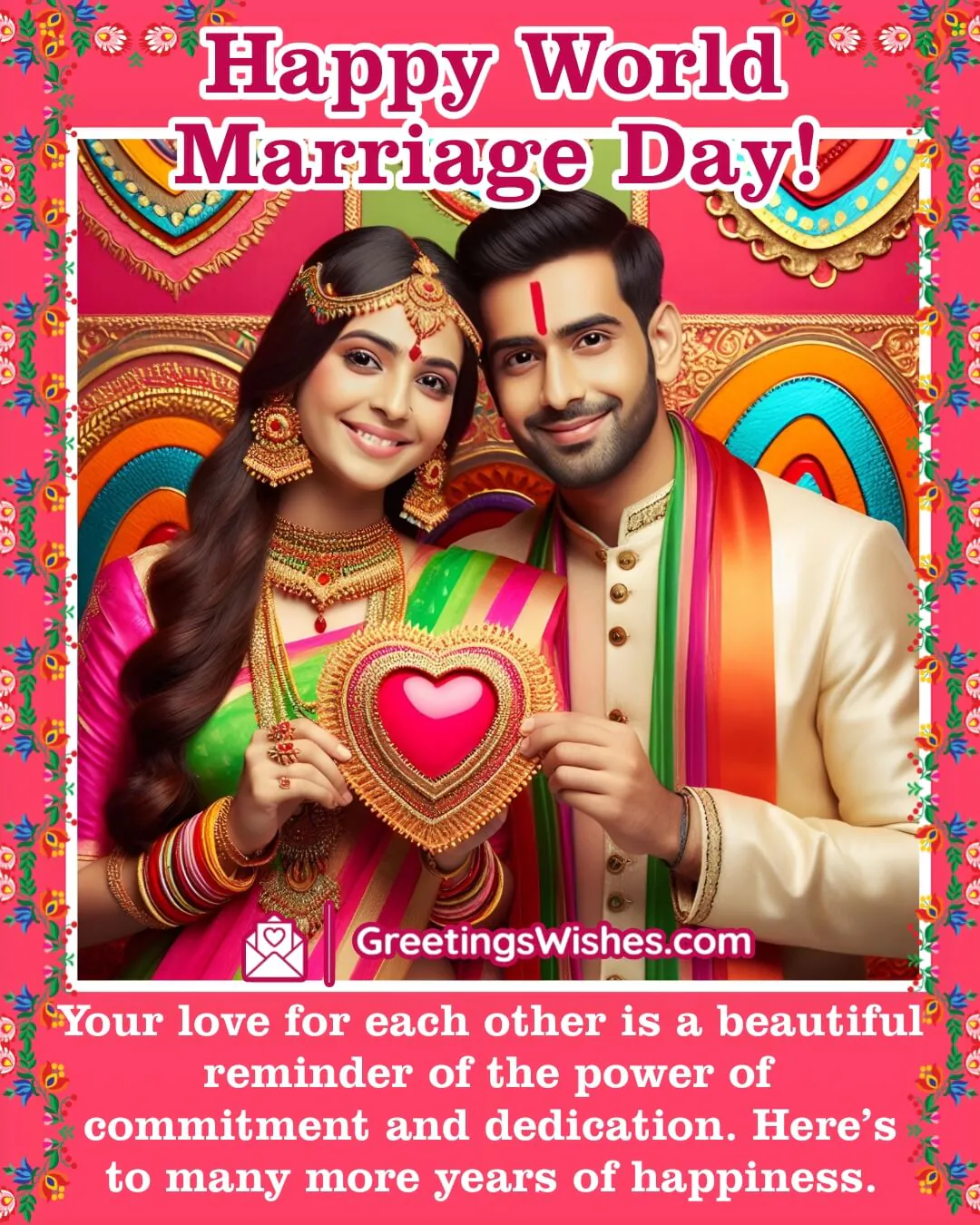 Happy World Marriage Day Wishes Quote