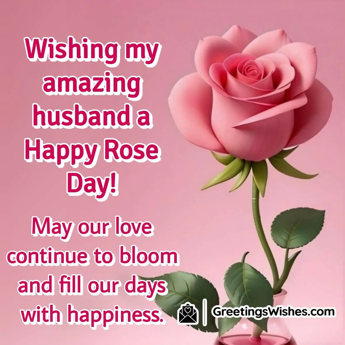 Rose Day Wishes For Husband