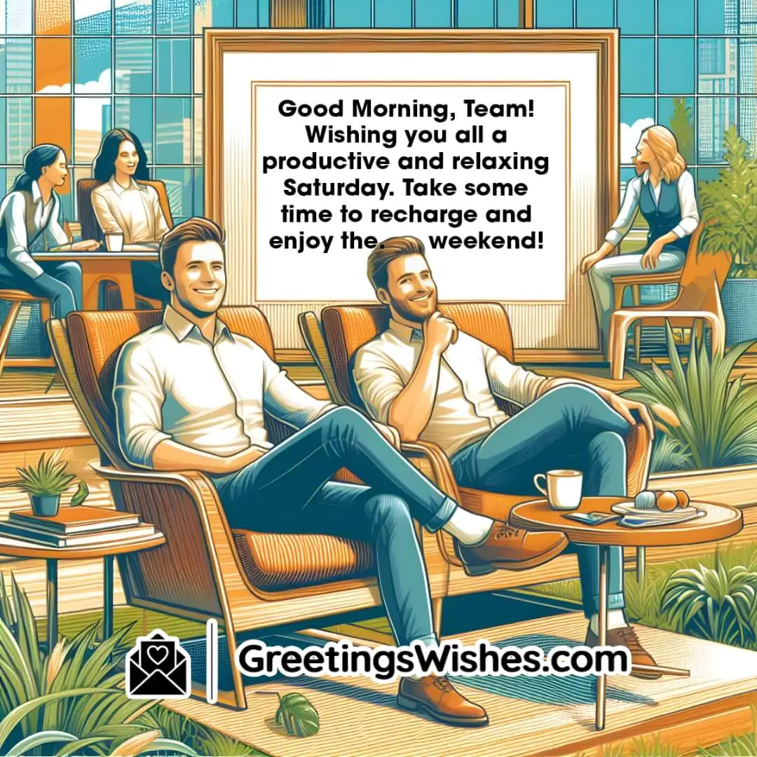 Saturday Wishes For Colleagues