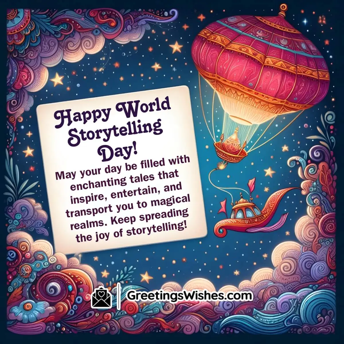 World Storytelling Day Wishes