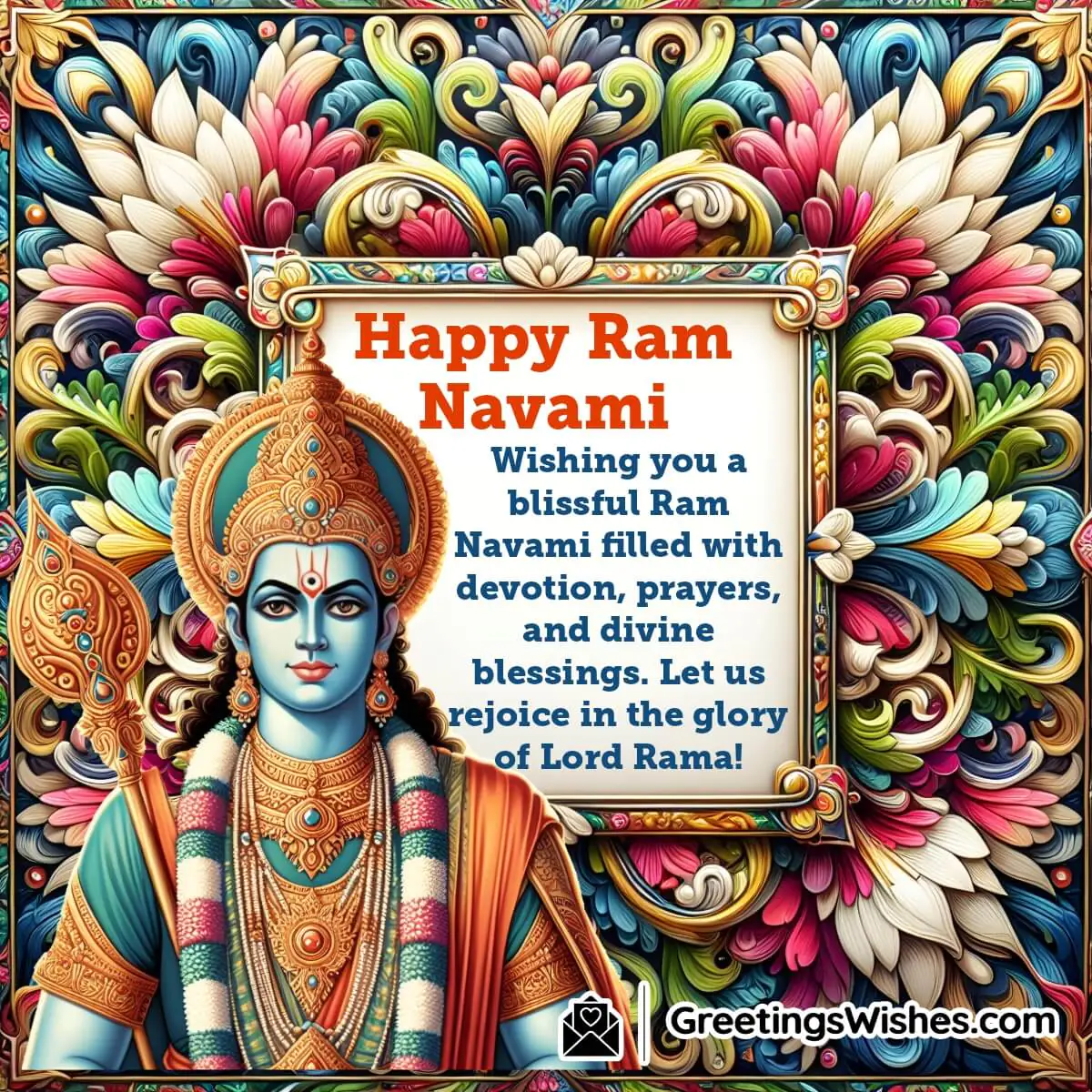 Happy Ram Navami Wish Image