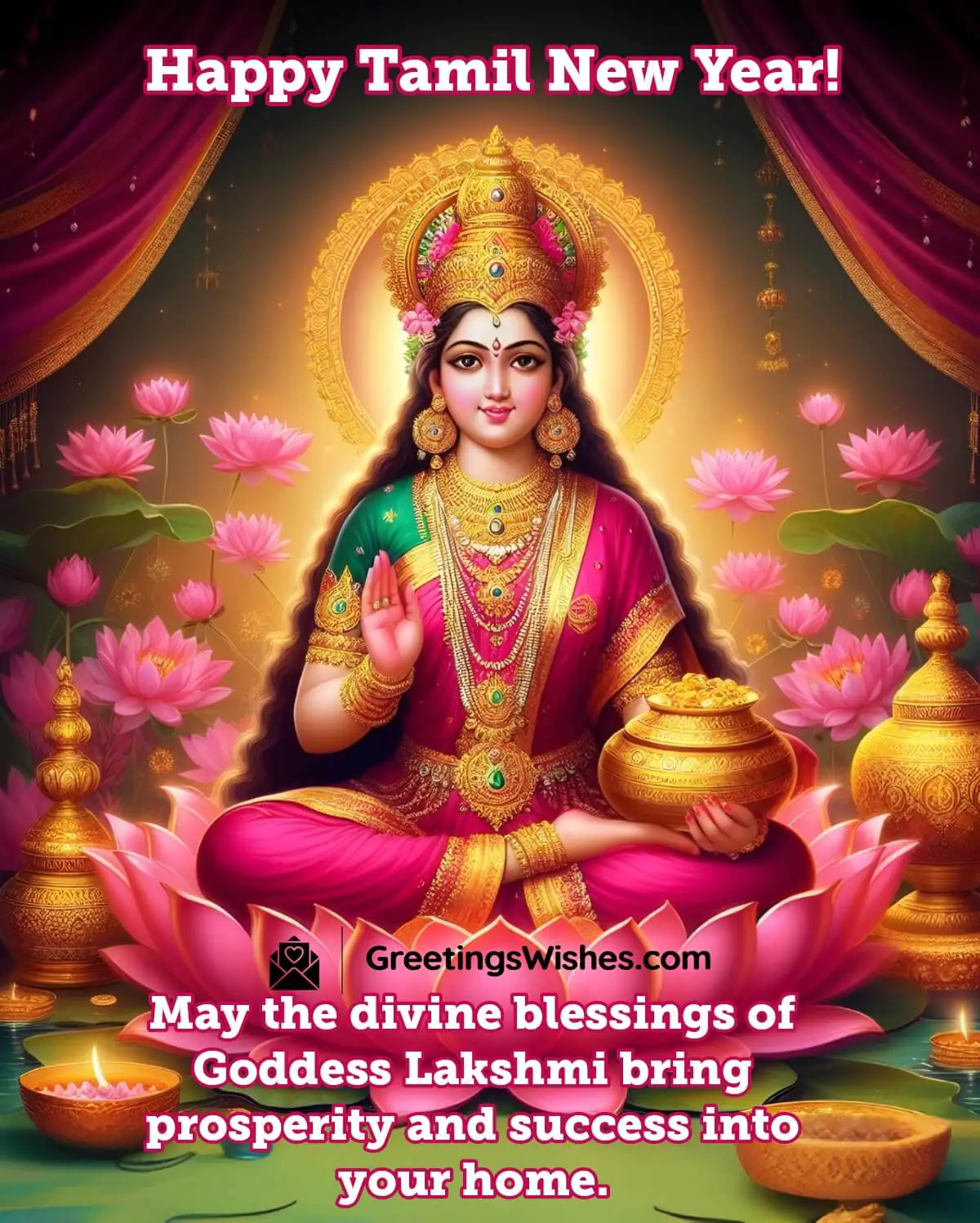 Happy Tamil New Year Message Image