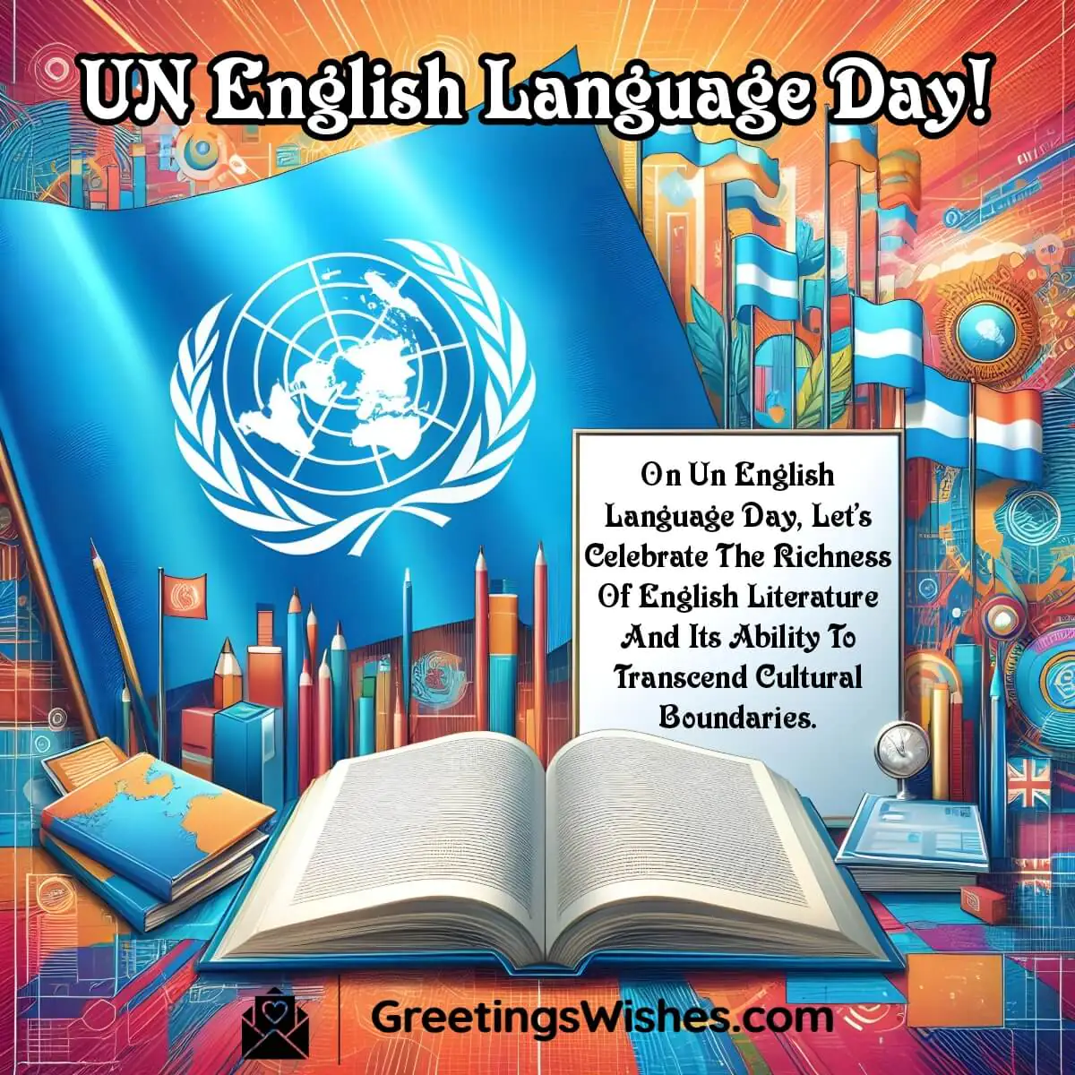 Un English Language Day Messages