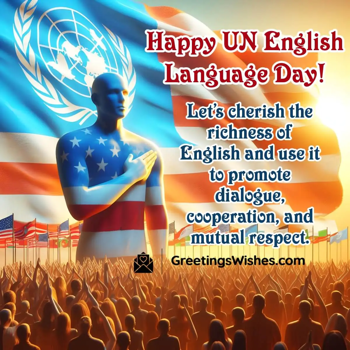 Un English Language Day Wishes