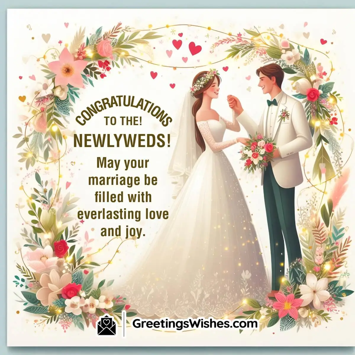 Congratulations To The Newlyweds