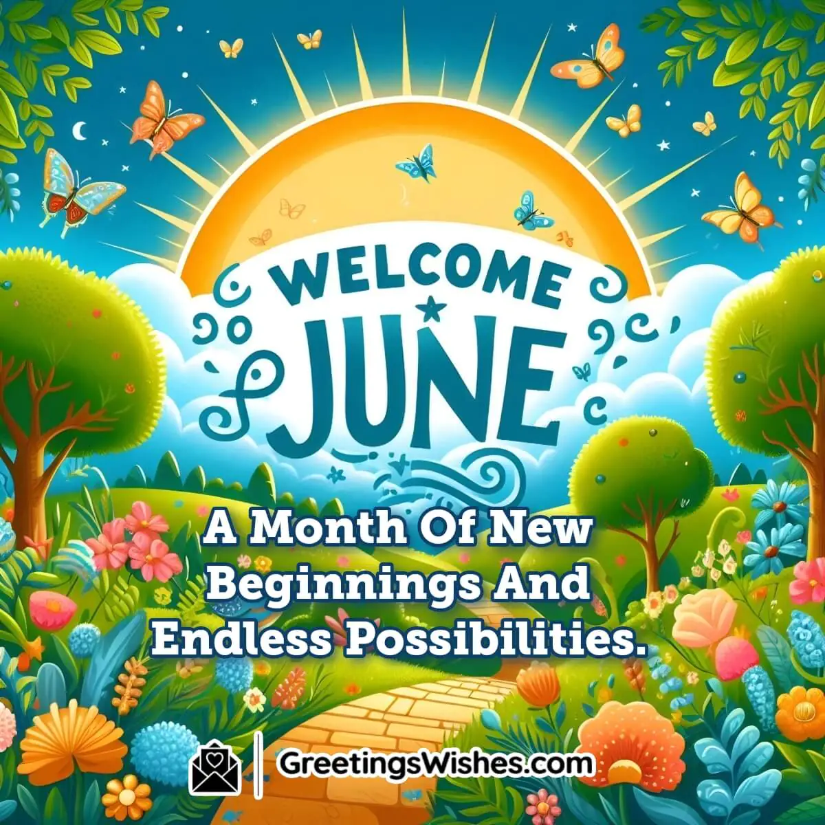 Welcome June Month Of New Beginning