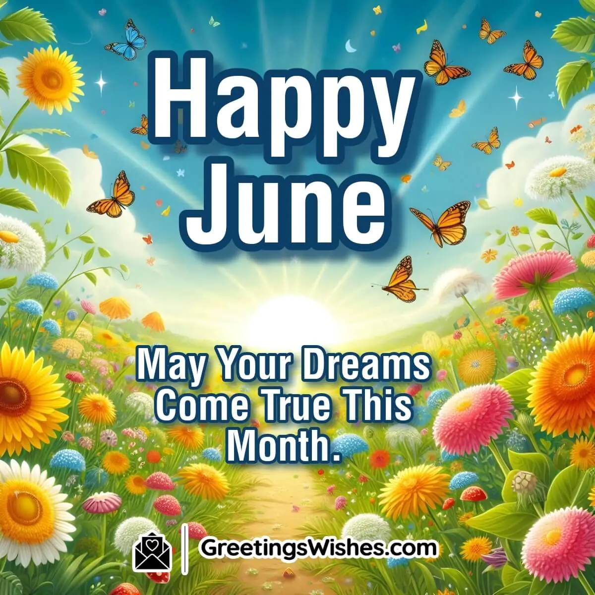 Wish For Happy June Month
