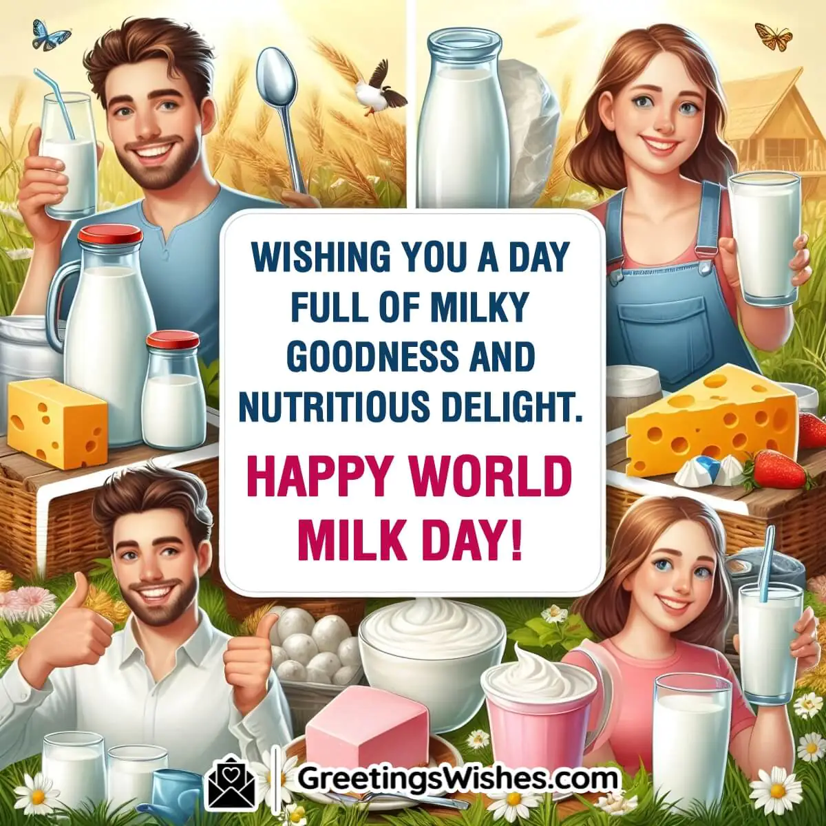 World Milk Day Wishes